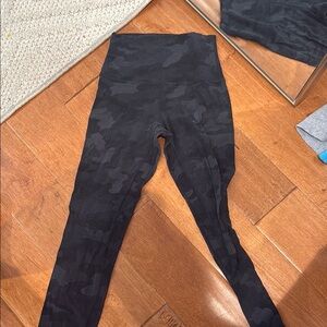 camo lululemon align leggings
